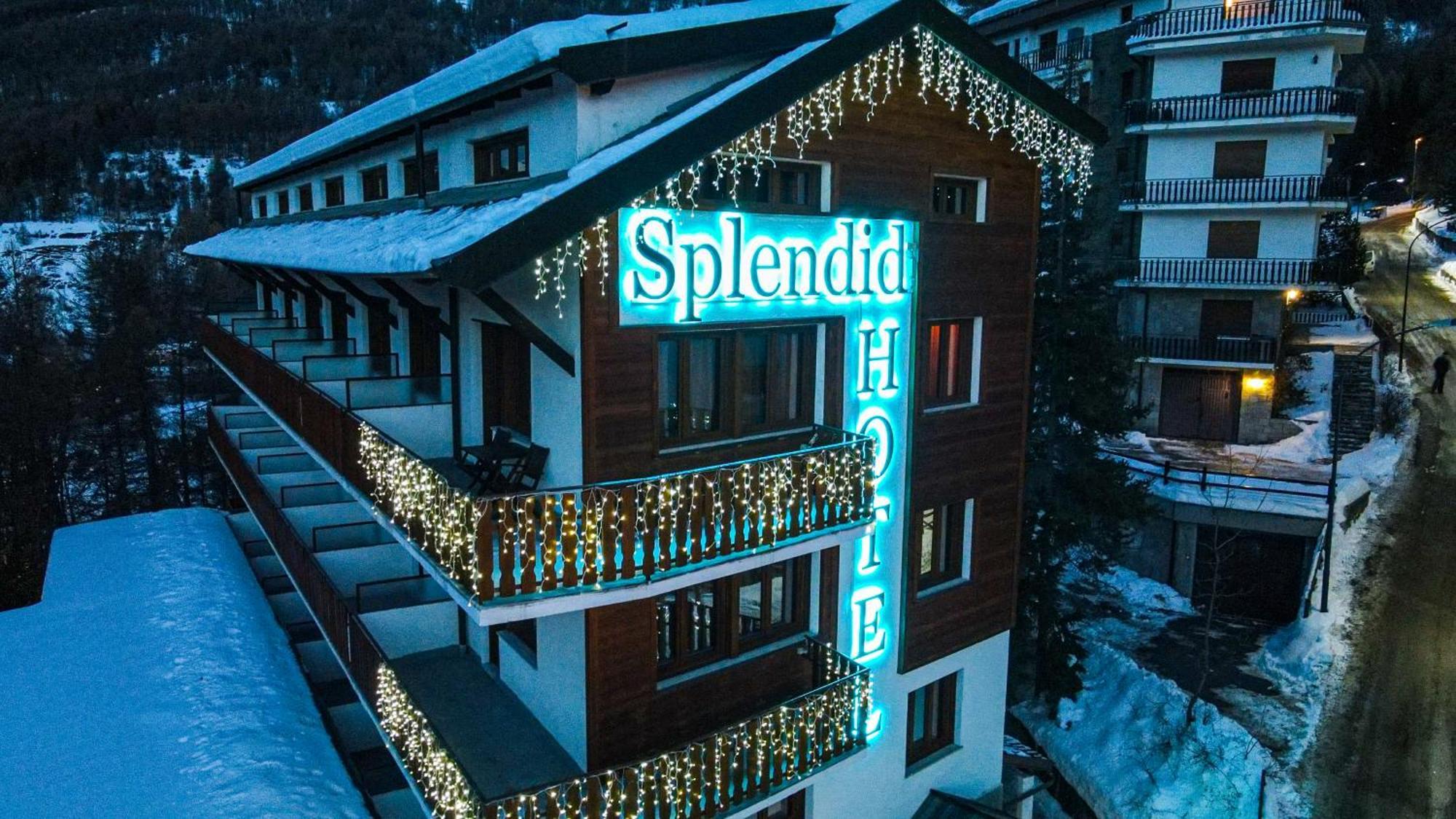 Hotel Splendid Oulx Exterior foto